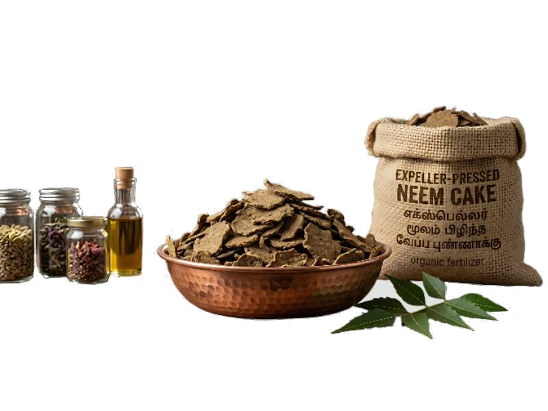 Expeller Pressed Neem Cake